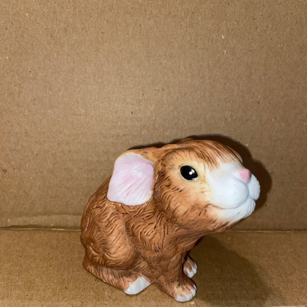 Porcelain Rabbit The Snuggle Babies Sculpture Collection 1988 River Shore